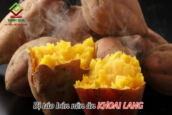 Khoai lang giúp nhuận tràng, kích thích thải phân tốt cho người táo bón Khoai lang giúp nhuận tràng, kích thích thải phân tốt cho người táo bón