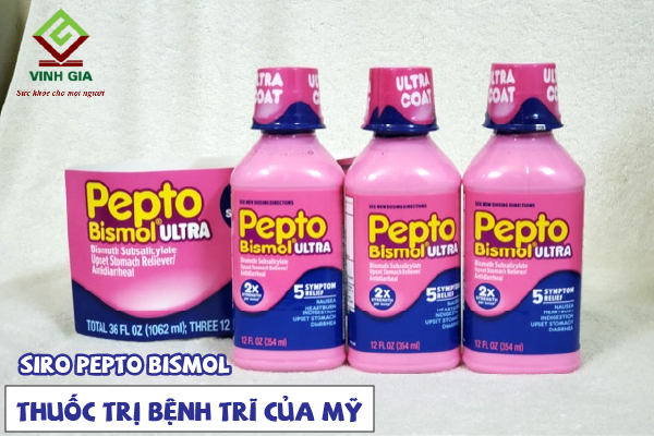 Siro Pepto Bismol của Mỹ giúp giảm áp lực lên búi trĩ Siro Pepto Bismol của Mỹ giúp giảm áp lực lên búi trĩ