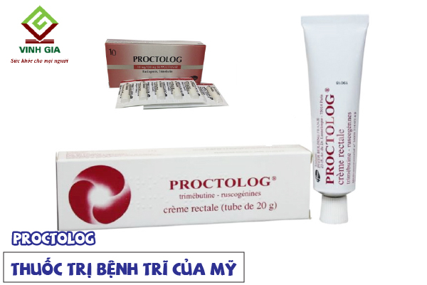 Thuốc Proctolog điều trị bệnh trĩ của Mỹ Thuốc Proctolog điều trị bệnh trĩ của Mỹ