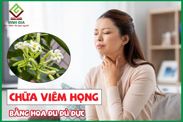 Mẹo chữa viêm họng bằng hoa đu đủ đực cực kỳ hiệu quả