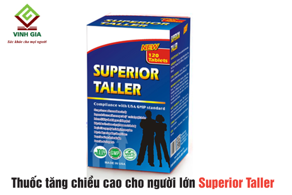 Thuốc hỗ trợ phát triểnn chiều cao ở người lớn - Superior Taller Thuốc hỗ trợ phát triểnn chiều cao ở người lớn - Superior Taller