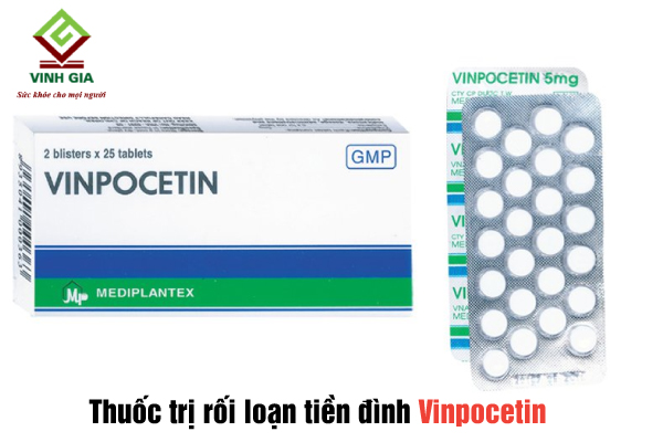 Bị bệnh tiền đình nên uống thuốc Vinpocetin