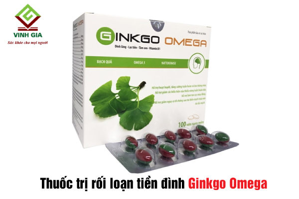 Thuốc Ginkgo Omega giúp cải thiện nhanh triệu chứng tiền đình