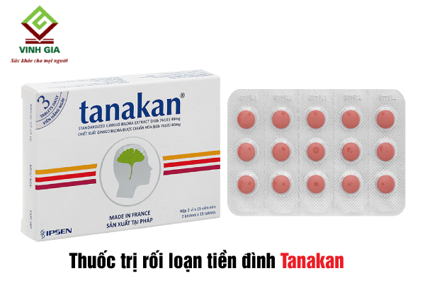 Thuốc trị bệnh tiền đình Tanakan có thể dùng cho trẻ em