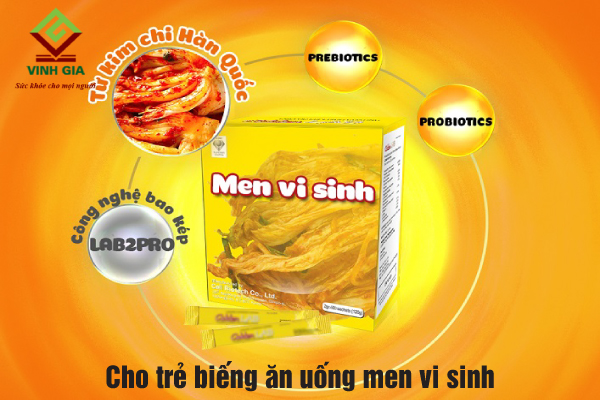 Bé biếng ăn nên uống thêm men vi sinh để kích thích ăn ngon Bé biếng ăn nên uống thêm men vi sinh để kích thích ăn ngon