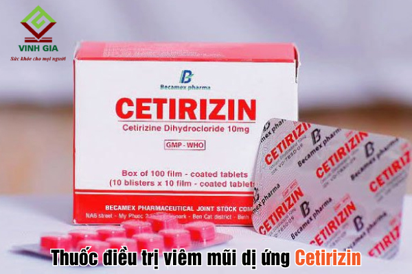 Cetirizin - Thuốc chữa viêm mũi dị ứng tốt nhất