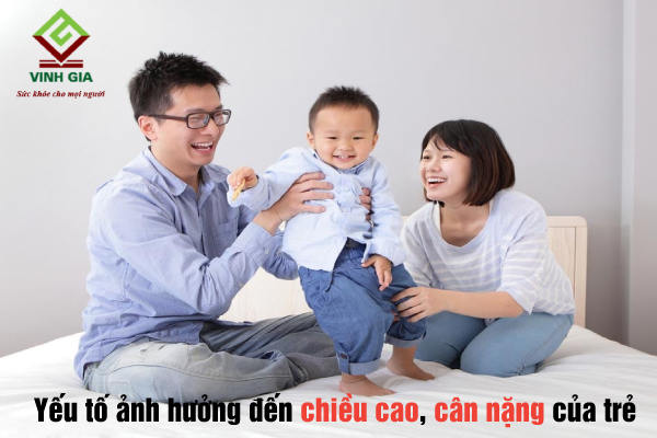 Chiều cao, cân nặng của trẻ có sự tác động bởi gen di truyền Chiều cao, cân nặng của trẻ có sự tác động bởi gen di truyền