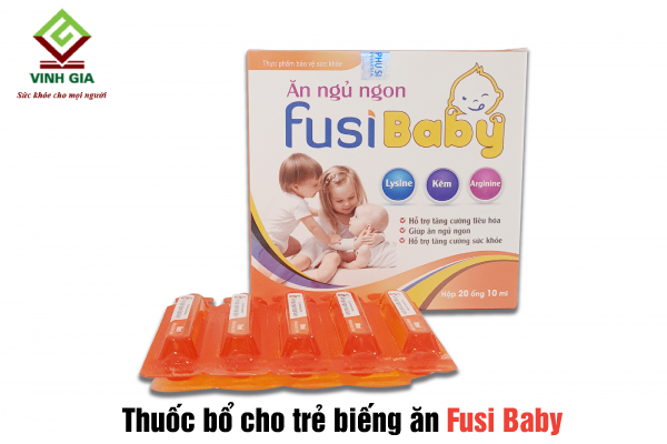 Fusi Baby thuốc dành cho trẻ biếng ăn Fusi Baby thuốc dành cho trẻ biếng ăn