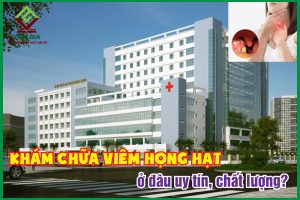 Khám chữa viêm họng hạt ở đâu uy tín, chất lượng tại Hà Nội và TP.HCM bạn đã biết chưa?