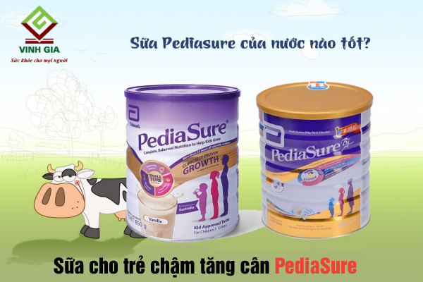 Sữa bột dành cho trẻ chậm tăng cân Pediasure