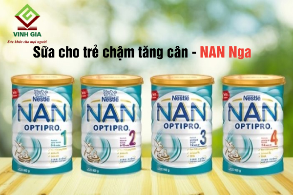 Sữa dành cho trẻ chậm tăng cân Nan Nga Sữa dành cho trẻ chậm tăng cân Nan Nga