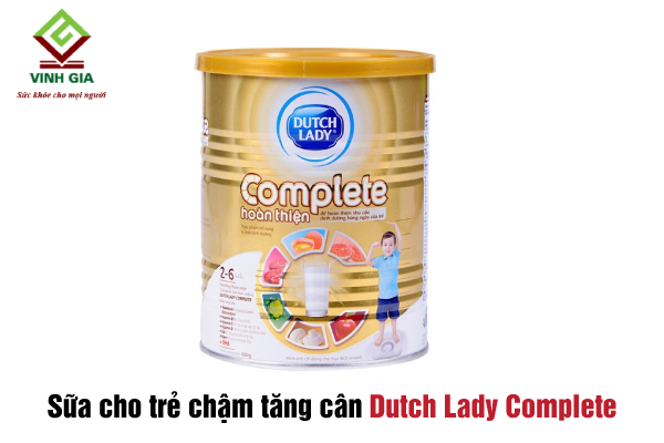 Sữa Dutch Lady Complete dành cho trẻ nhỏ kém hấp thu chậm tăng cân