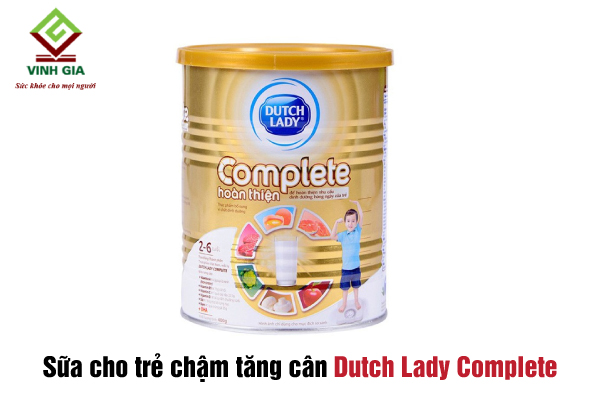 Sữa Dutch Lady Complete dành cho trẻ nhỏ kém hấp thu chậm tăng cân Sữa Dutch Lady Complete dành cho trẻ nhỏ kém hấp thu chậm tăng cân