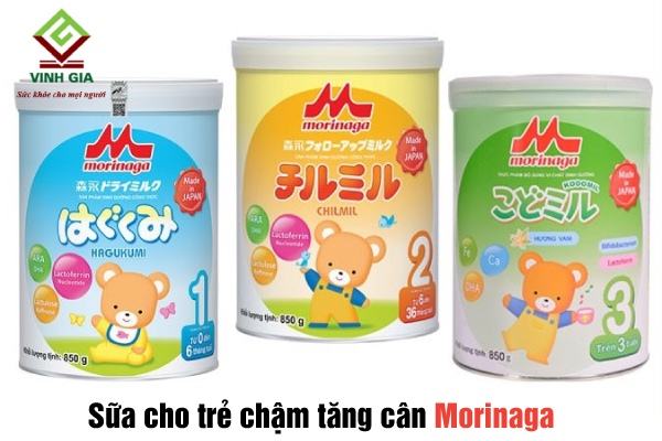 Sữa Morinaga dành cho bé chậm tăng cân
