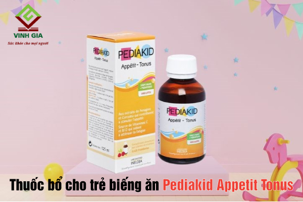 Thuốc bổ cho trẻ biếng ăn Pediakid Appetit Tonus