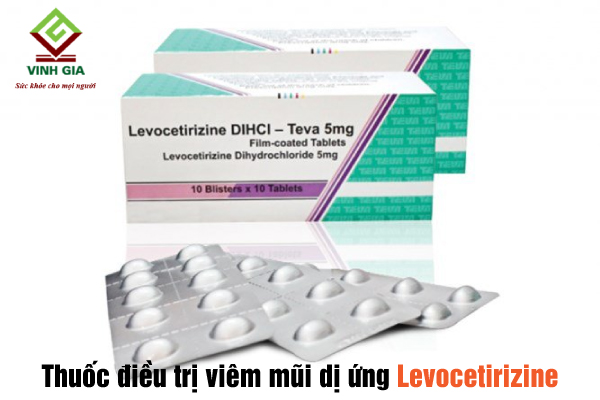 Thuốc Levocetirizine điều trị viêm mũi dị ứng Thuốc Levocetirizine điều trị viêm mũi dị ứng