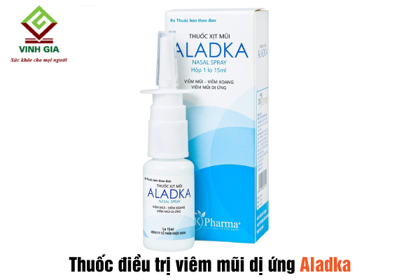 Thuốc xịt Aladka chữa viêm mũi dị ứng hiệu quả