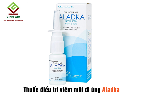 Thuốc xịt Aladka chữa viêm mũi dị ứng hiệu quả Thuốc xịt Aladka chữa viêm mũi dị ứng hiệu quả
