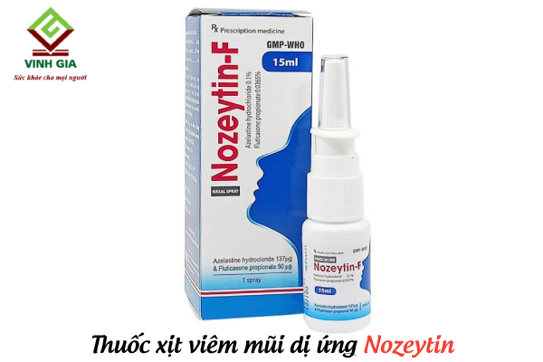 Thuốc xịt chữa viêm mũi dị ứng Nozeytin
