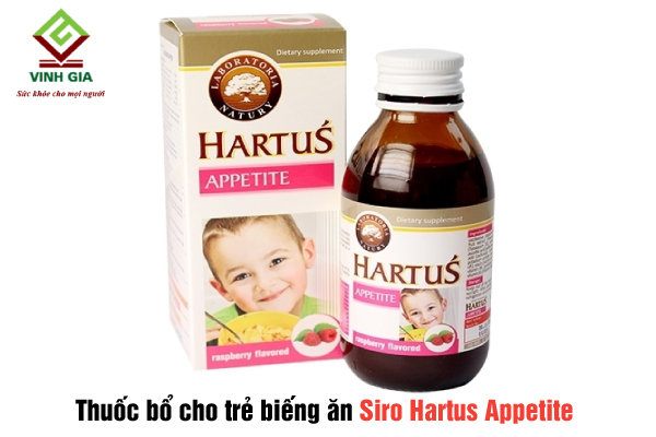 Trẻ biếng ăn uống thuốc bổ gì? Siro Hartus Appetite Trẻ biếng ăn uống thuốc bổ gì? Siro Hartus Appetite