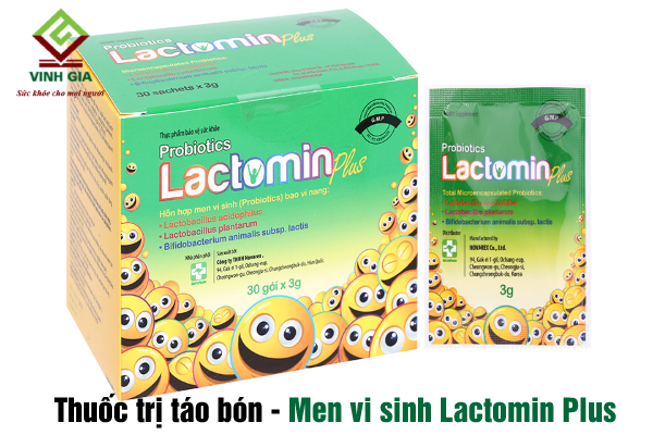 Bị táo bón nên bổ sung men vi sinh Lactomin Plus Bị táo bón nên bổ sung men vi sinh Lactomin Plus