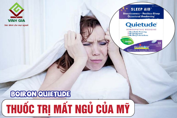 Boiron Quietude chống mất ngủ của Mỹ Boiron Quietude chống mất ngủ của Mỹ