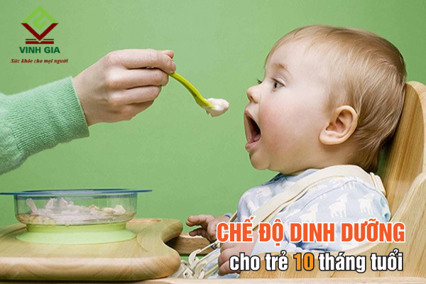 Thực đơn cho trẻ 10 tháng tuổi biếng ăn 