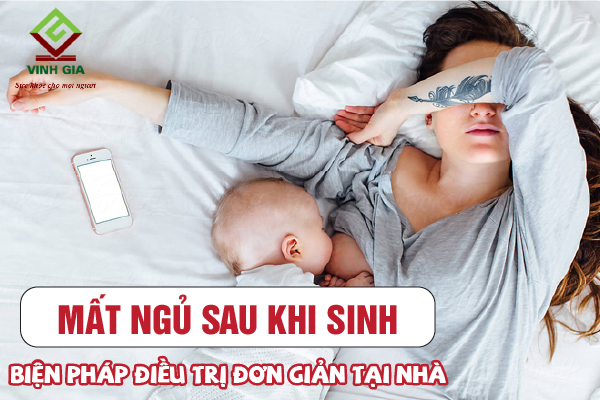 Có thể áp dụng các biện pháp đơn giản để cải thiện mất ngủ cho mẹ sau sinh