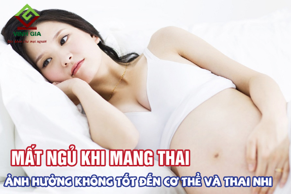 Mẹ bầu bị mất ngủ ảnh hưởng không tốt đến cơ thể và thai nhi