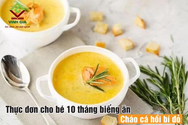 Thực đơn cho trẻ 10 tháng tuổi biếng ăn 