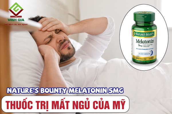 Nature’s Bounty Melatonin 5mg trị mất ngủ của Mỹ tốt nhất Nature’s Bounty Melatonin 5mg trị mất ngủ của Mỹ tốt nhất