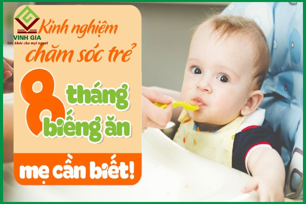 Chia sẻ giải pháp cho trẻ 8 tháng biếng ăn