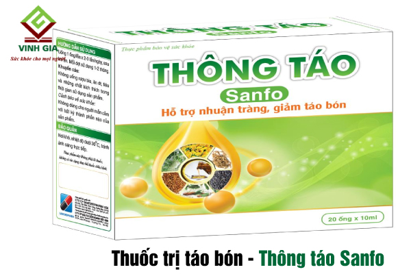 Sản phẩm thông táo Sanfo cải thiện tiêu hóa, hỗ trợ nhanh táo bón Sản phẩm thông táo Sanfo cải thiện tiêu hóa, hỗ trợ nhanh táo bón