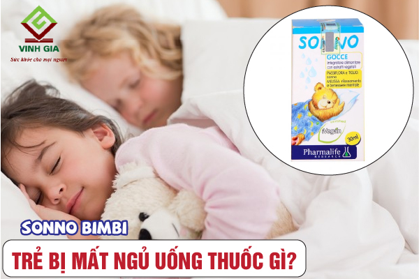 Siro an thần cho bé Sonno Bimbi giúp ngủ ngon hơn