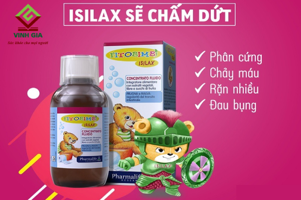 Siro FitoBimbi ISILAX giúp phục hồi niêm mạc, làm mềm phân, giảm táo bón Siro FitoBimbi ISILAX giúp phục hồi niêm mạc, làm mềm phân, giảm táo bón