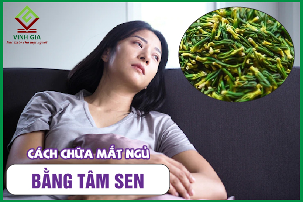 6 Cách dùng tâm sen cải thiện mất ngủ hiệu quả tốt