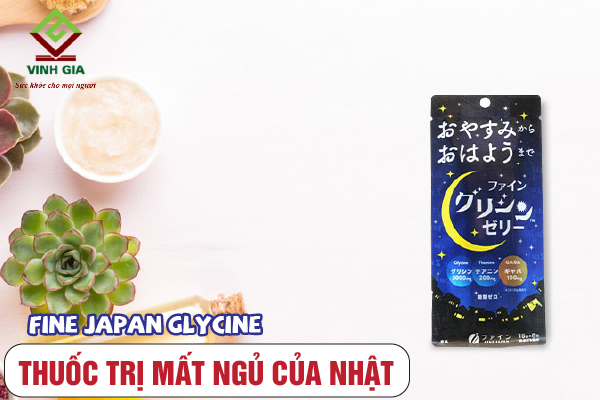 Thạch ngủ ngon Fine Japan Glycine hỗ trợ cải thiện chứng mất ngủ