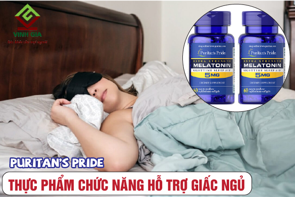 Thực phẩm chức năng giúp ngủ ngon Extra Strength Melatonin Thực phẩm chức năng giúp ngủ ngon Extra Strength Melatonin