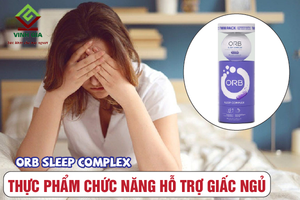 Thực phẩm chức năng hỗ trợ giấc ngủ ORB Sleep Complex Thực phẩm chức năng hỗ trợ giấc ngủ ORB Sleep Complex