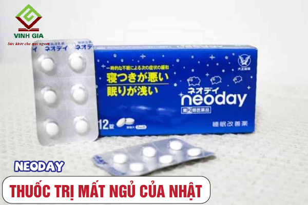 Thuốc hỗ trợ chữa trị mất ngủ Neoday của Nhật