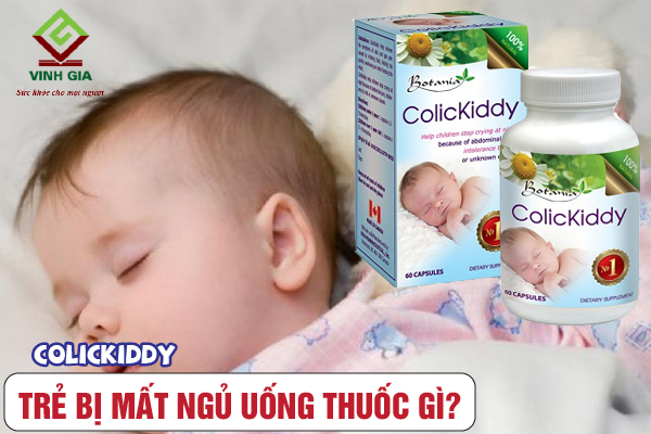 Thuốc trị mất ngủ ColicKiddy giúp bé ngon giấc Thuốc trị mất ngủ ColicKiddy giúp bé ngon giấc