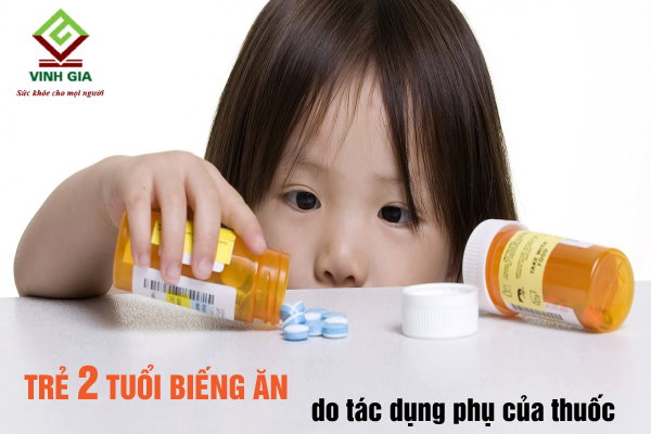 Uống thuốc kháng sinh lâu ngày sẽ gây biếng ăn ở trẻ nhỏ