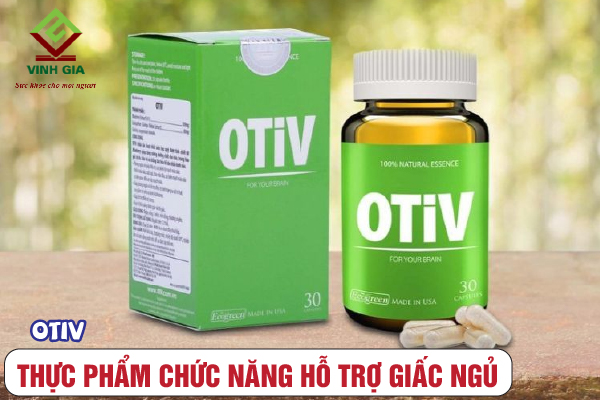 Viên uống hỗ trợ điều trị chứng mất ngủ OTiV Viên uống hỗ trợ điều trị chứng mất ngủ OTiV