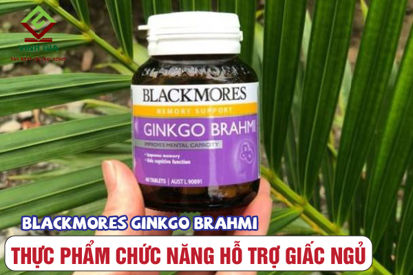 Viên uống hỗ trợ giấc ngủ Blackmores Ginkgo Brahmi