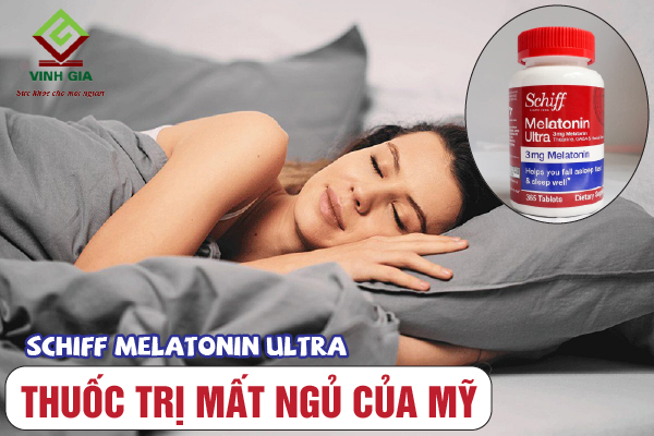 Viên uống trị mất ngủ của Mỹ Schiff Melatonin Ultra Viên uống trị mất ngủ của Mỹ Schiff Melatonin Ultra