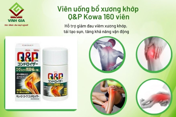 Chữa bệnh đau lưng cột sống với thuốc Q&P Kowa Chữa bệnh đau lưng cột sống với thuốc Q&P Kowa