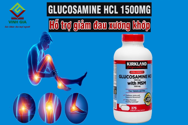 Đau lưng mỏi khớp nên sử dụng viên uống Glucosamine HCL 1500MG Đau lưng mỏi khớp nên sử dụng viên uống Glucosamine HCL 1500MG