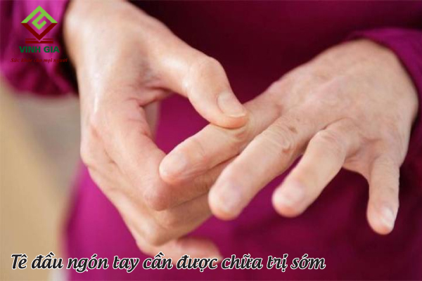 Tê bì ngón tay có thể là dấu hiệu mắc bệnh nào đó nên cần được xử lý sớm
