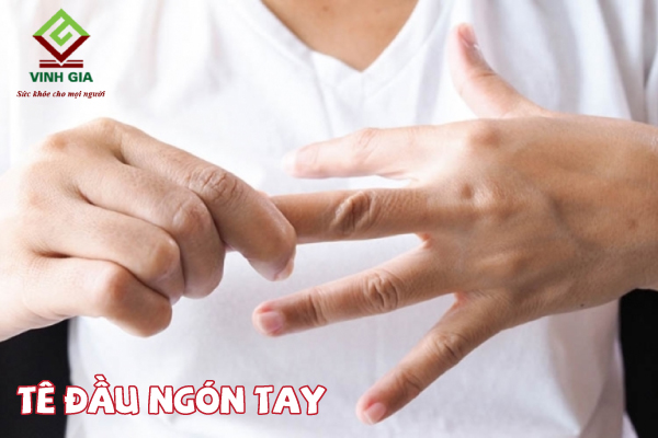 Tê đầu ngón tay là hiện tượng tê ngứa ran hoặc châm chích ở đầu ngón tay