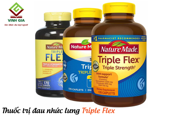 Thuốc chữa đau lưng Triple FLEX của Mỹ